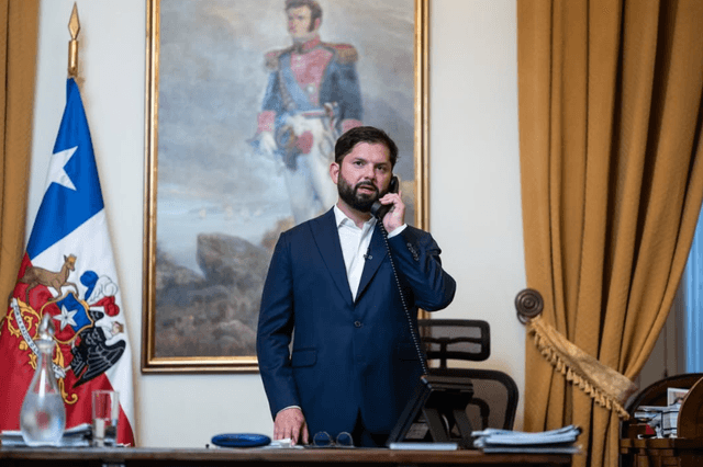 Gabriel Boric, el primer opositor