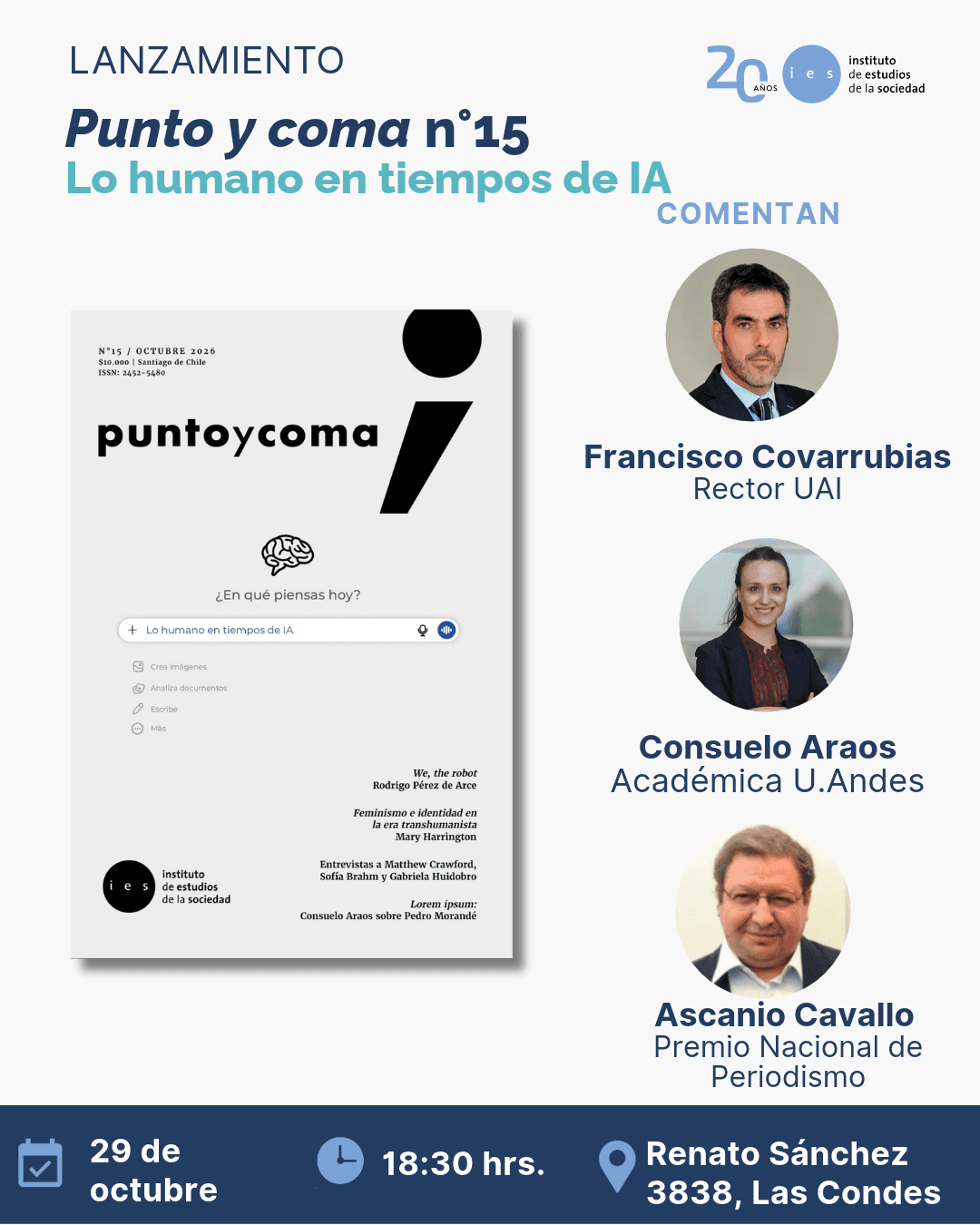 Lanzamiento Punto y coma 15
